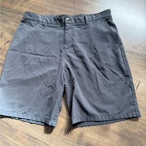 Panama Jack Charcoal Flat Front Shorts